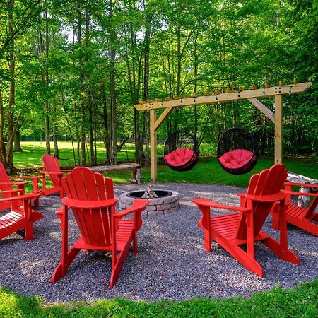 Mountain Blue Vista - Luxury Retreat Near Ski Resorts With Pond, Firepit And Hot Tub Уиндъм Екстериор снимка