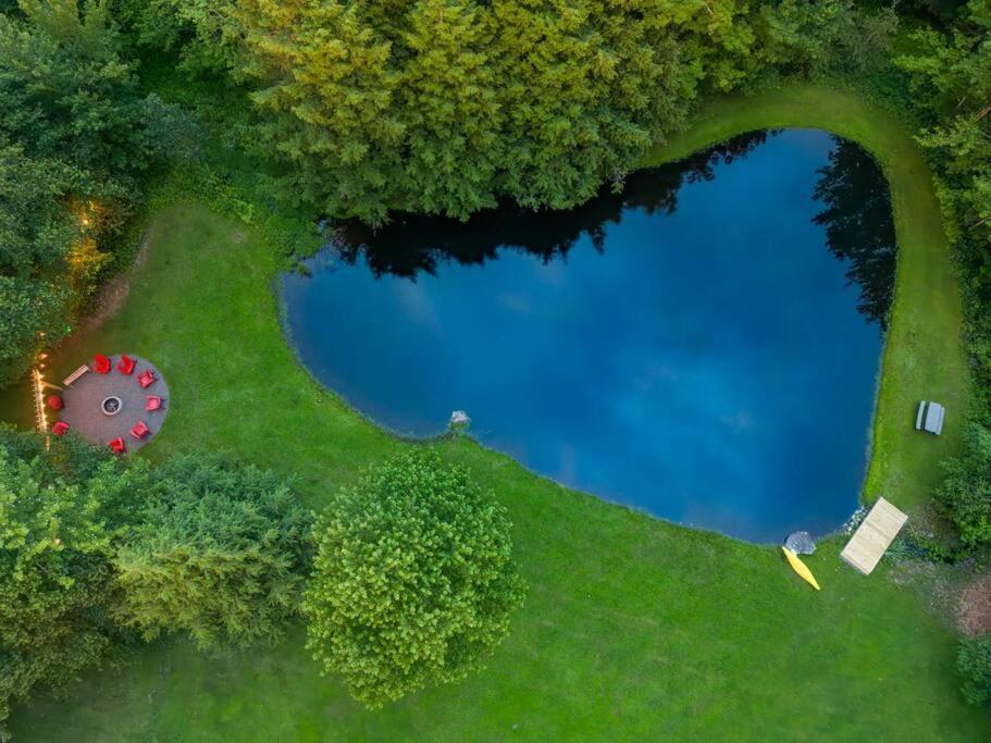 Mountain Blue Vista - Luxury Retreat Near Ski Resorts With Pond, Firepit And Hot Tub Уиндъм Екстериор снимка